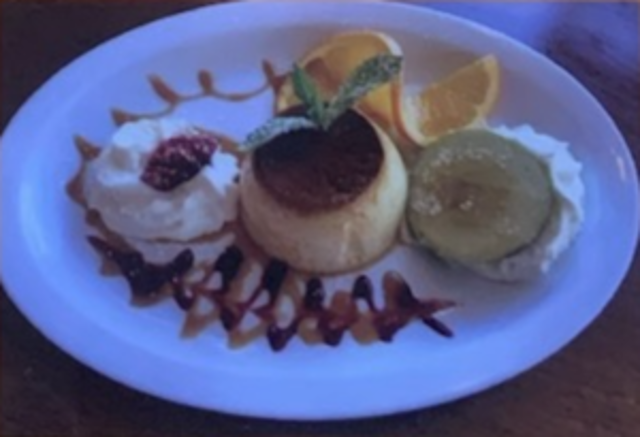Homemade Flan.