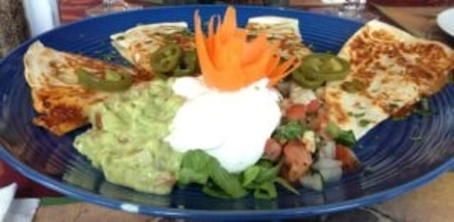 Chicken Quesadilla.