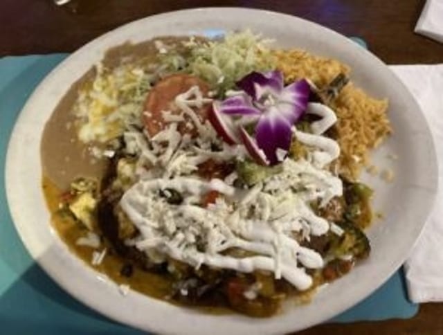 Vegetable Chile Rellenos.